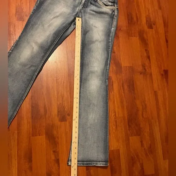 Twentyone Black By Rue21 Jeans. Size 11 juniors. Used. Please see details. - Picture 8 of 12